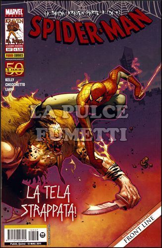UOMO RAGNO #   557 - SPIDER-MAN - LA SFIDA - KRAVEN 3